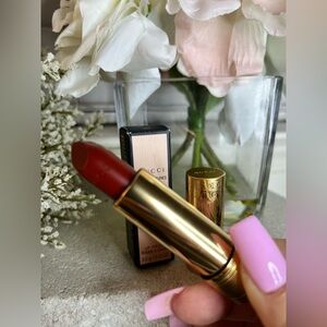 NIB - Gucci Satin Lipstick - 505 Janet Rust - Full Size (Rusty Red)